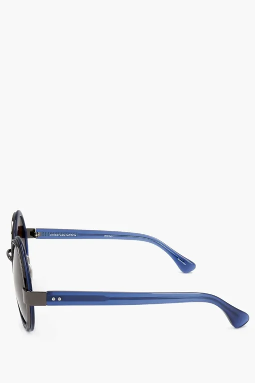 DRIES VAN NOTEN Occhiali da Sole Rotondi con Dettaglio in Metallo>Linda Farrow New
