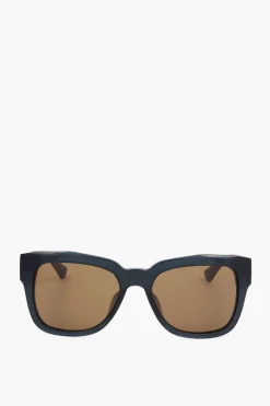 New DRIES VAN NOTEN Occhiali da Sole Wayfarer con Montatura See Through Donna Occhiali Da Sole