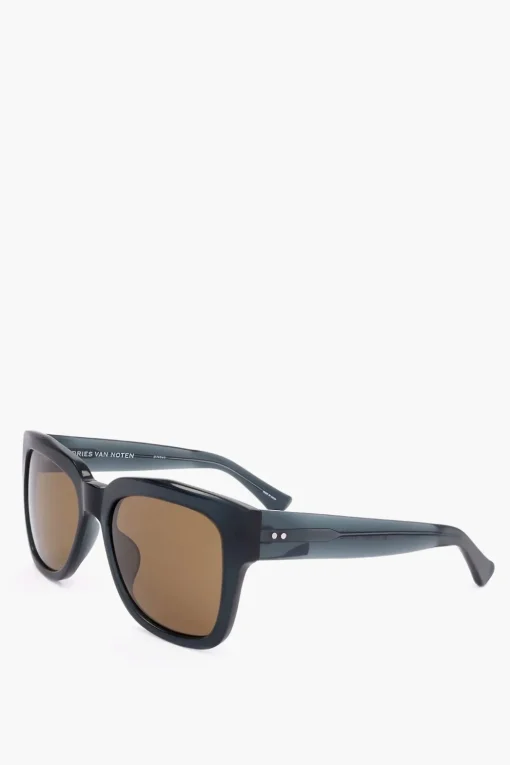 New DRIES VAN NOTEN Occhiali da Sole Wayfarer con Montatura See Through Donna Occhiali Da Sole