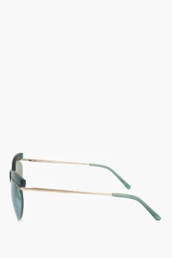 Fashion DRIES VAN NOTEN Occhiali da Sole Clubmaster con Ponte a V Donna Occhiali Da Sole