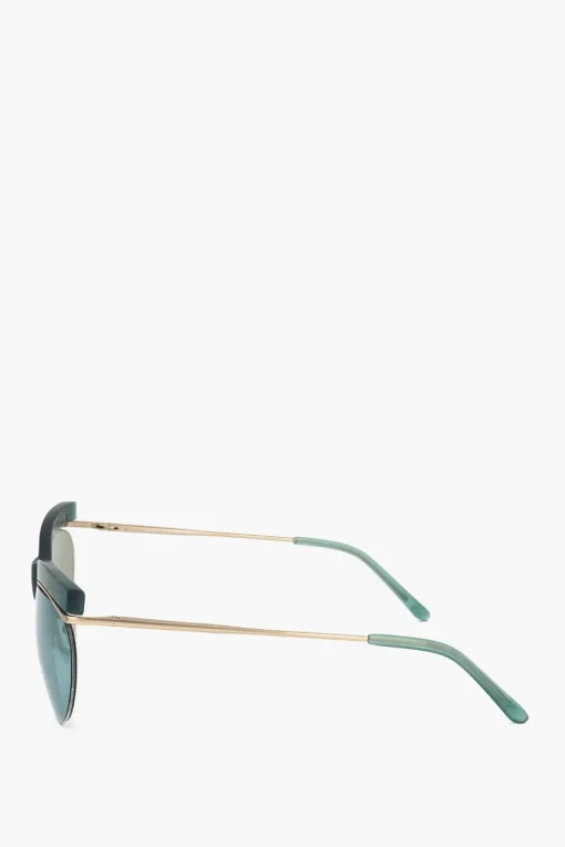 Fashion DRIES VAN NOTEN Occhiali da Sole Clubmaster con Ponte a V Donna Occhiali Da Sole