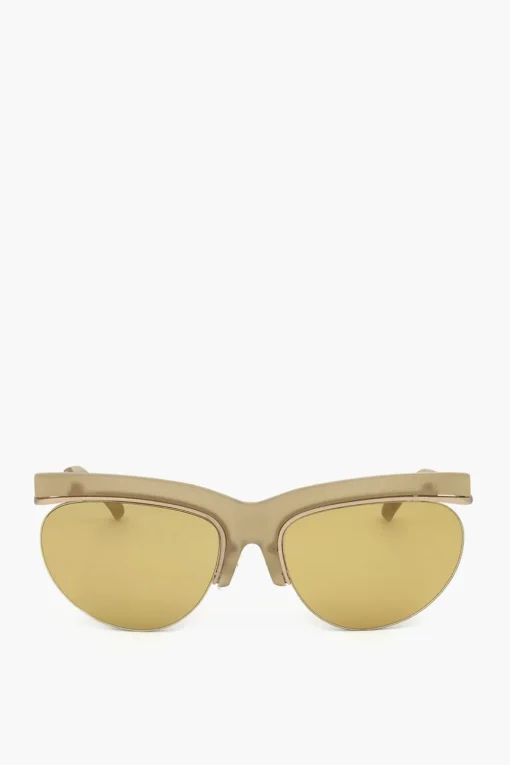 Outlet DRIES VAN NOTEN Occhiali da Sole Clubmaster con Ponte a V Donna Occhiali Da Sole