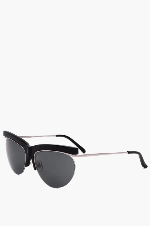 Online DRIES VAN NOTEN Occhiali da Sole Clubmaster con Ponte a V Donna Occhiali Da Sole