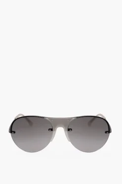 DRIES VAN NOTEN Occhiali da Sole Aviator con Aste Slim>Linda Farrow Sale
