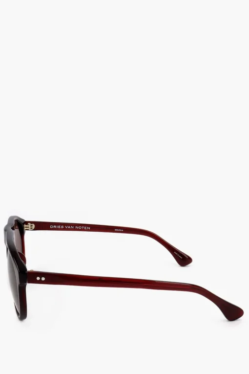 Online DRIES VAN NOTEN Occhiali da Sole Wayfarer con Montatura Tartarugata Uomo Occhiali Da Sole