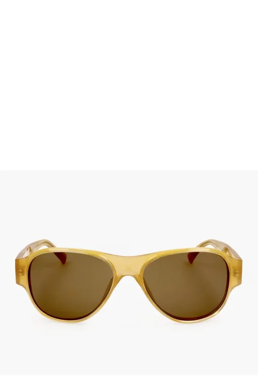 DRIES VAN NOTEN Occhiali da Sole Aviator con Montatura See Through>Linda Farrow Outlet