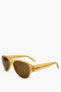 DRIES VAN NOTEN Occhiali da Sole Aviator con Montatura See Through>Linda Farrow Outlet