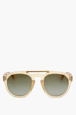 DRIES VAN NOTEN Occhiali da Sole Aviator con Dettaglio in Metallo>Linda Farrow Sale