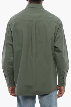 EMPORIO Camicia Sahariana in Popeline di Cotone>Armani Sale