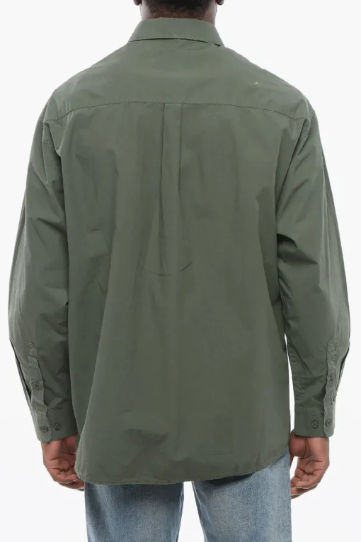 EMPORIO Camicia Sahariana in Popeline di Cotone>Armani Sale