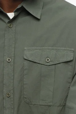 EMPORIO Camicia Sahariana in Popeline di Cotone></noscript>Armani Sale