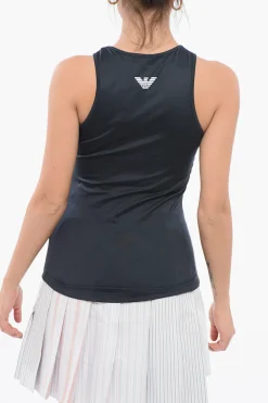 Discount EMPORIO Canotta Stretchy Logata Donna T-Shirts E Tops