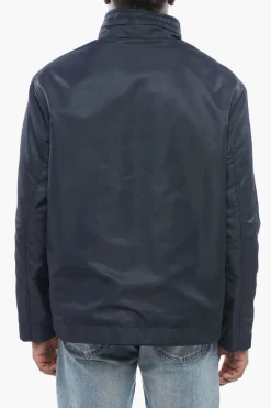 Best EMPORIO Cappotto Reversibile in Misto Lana Vergine con Interno Waterproof Uomo Cappotti E Trench
