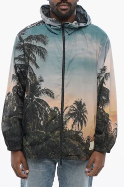 EMPORIO Giacca a Vento PALM con Cappuccio>Armani Best