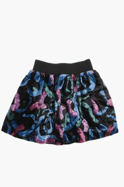 EMPORIO Gonna Svasata in Tessuto Lucido></noscript>Armani Junior Outlet