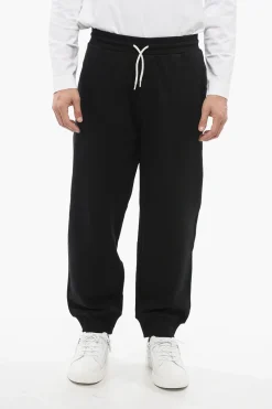 EMPORIO Joggers in Cotone Garzato con Polsino>Armani Fashion