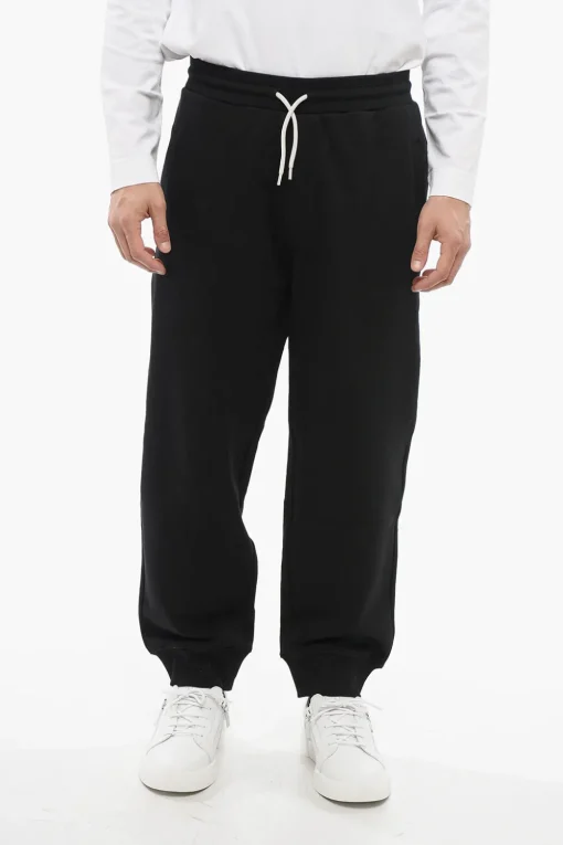 EMPORIO Joggers in Cotone Garzato con Polsino>Armani Fashion