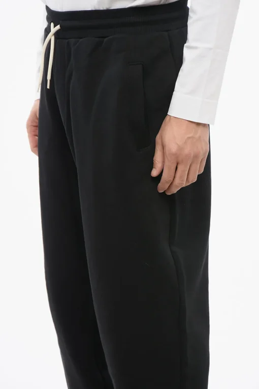 EMPORIO Joggers in Cotone Garzato con Polsino>Armani Fashion