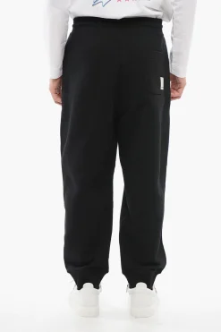 EMPORIO Joggers in Cotone Garzato con Polsino></noscript>Armani Fashion