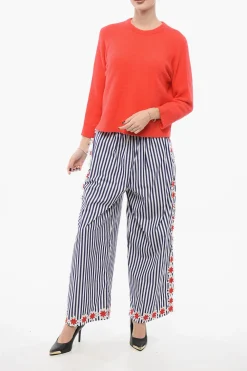 Fashion EMPORIO Maglia Girocollo in Misto Lana Donna Maglieria