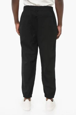 Hot EMPORIO Pantaloni 4 Tasche con Pince Frontale e Polsini Uomo Pantaloni