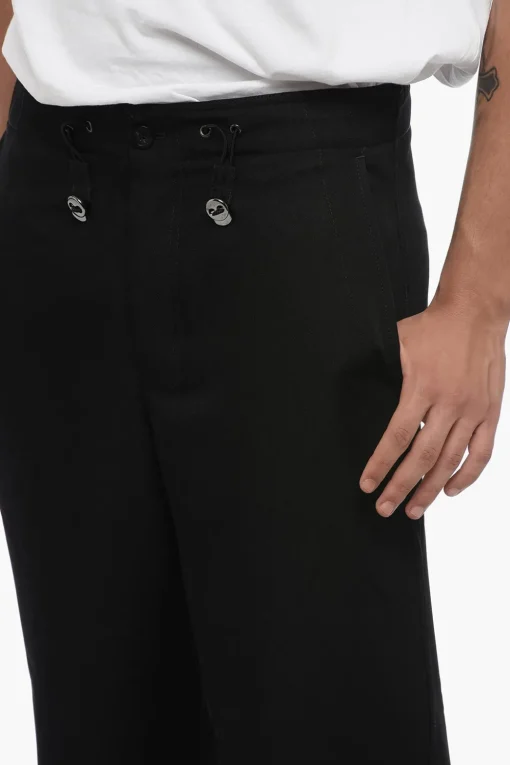 EMPORIO Pantaloni 3 Tasche con Coulisse in Vita e alla Caviglia>Armani Discount
