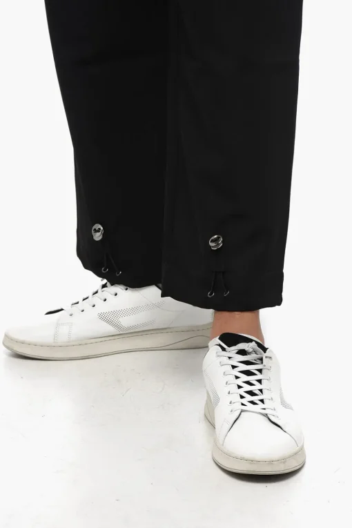 EMPORIO Pantaloni 3 Tasche con Coulisse in Vita e alla Caviglia>Armani Discount