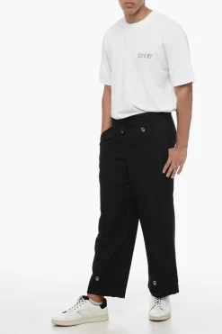 EMPORIO Pantaloni 3 Tasche con Coulisse in Vita e alla Caviglia></noscript>Armani Discount