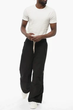 EMPORIO Pantaloni Loose Fit con Coulisse alla Caviglia></noscript>Armani Hot
