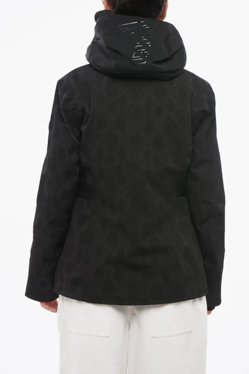New EMPORIO Piumino Logato con Cappuccio Donna Giubbotti