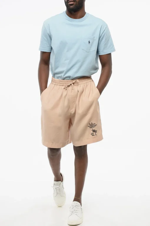 Clearance EMPORIO Shorts PALM con Coulisse Uomo Pantaloni