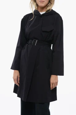 EMPORIO Trench in Tessuto Tecnico con Cintura>Armani Sale