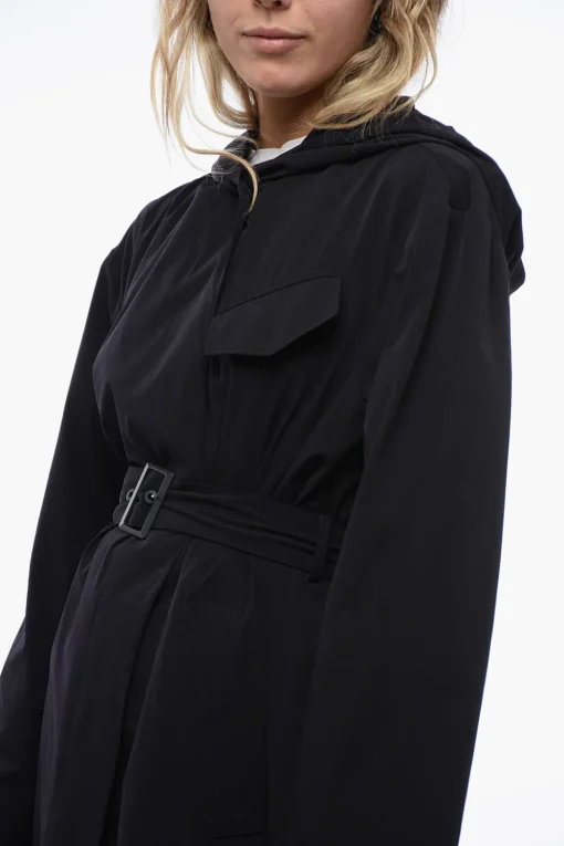 EMPORIO Trench in Tessuto Tecnico con Cintura>Armani Sale