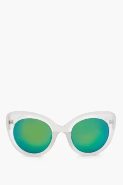 ERDEM Occhiali da Sole Cat-eye con Lenti Iridescenti>Linda Farrow Fashion