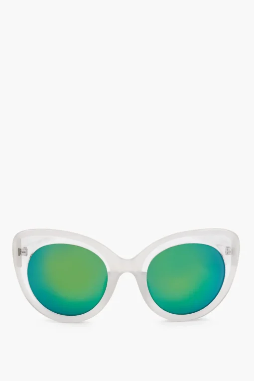 ERDEM Occhiali da Sole Cat-eye con Lenti Iridescenti>Linda Farrow Fashion