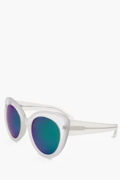 ERDEM Occhiali da Sole Cat-eye con Lenti Iridescenti>Linda Farrow Fashion