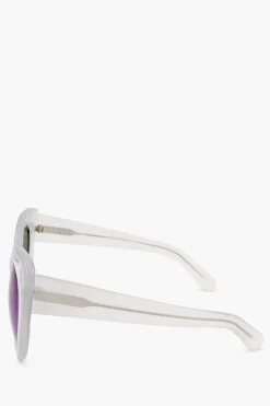 ERDEM Occhiali da Sole Cat-eye con Lenti Iridescenti></noscript>Linda Farrow Fashion