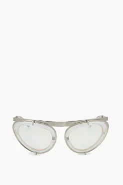 ERDEM Occhiali da Sole Cat-eye con Montatura in Metallo>Linda Farrow Hot