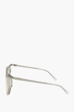 ERDEM Occhiali da Sole Cat-eye con Montatura in Metallo></noscript>Linda Farrow Hot