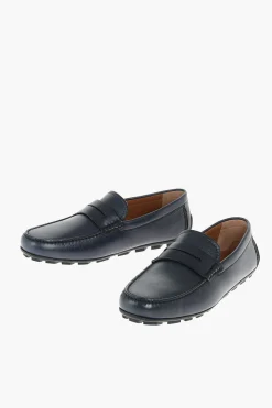EZ LUXURY mocassini in pelle>Ermenegildo Zegna Outlet