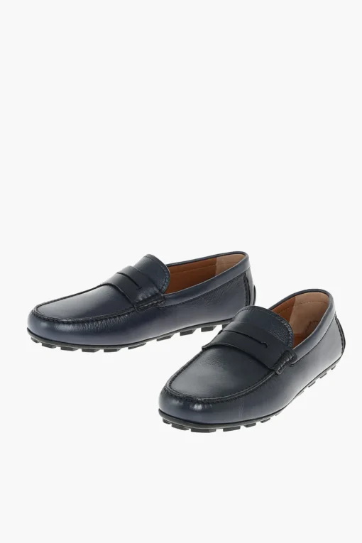 EZ LUXURY mocassini in pelle>Ermenegildo Zegna Outlet