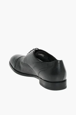 Fashion EZ TAILORING Derby in Pelle Martellata Uomo Stringate