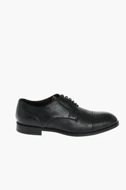 Fashion EZ TAILORING Derby in Pelle Martellata Uomo Stringate