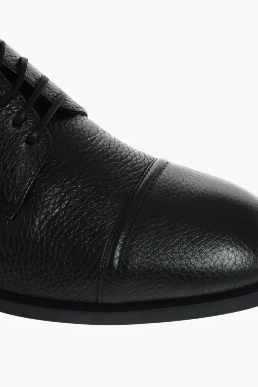 Fashion EZ TAILORING Derby in Pelle Martellata Uomo Stringate