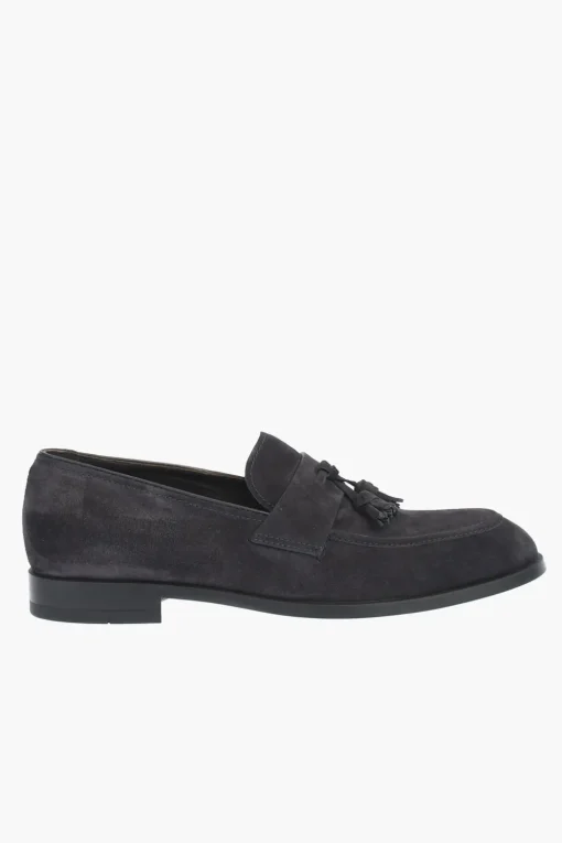 Fashion EZ TAILORING tassle loafer SIENA in pelle scamosciata Uomo Mocassini