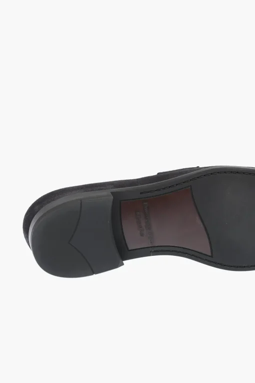 Fashion EZ TAILORING tassle loafer SIENA in pelle scamosciata Uomo Mocassini