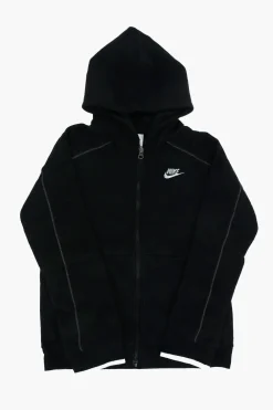 Clearance Felpa a Tinta Unita con Cappuccio e Chiusura Zip Bambino Abbigliamento