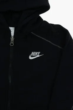 Clearance Felpa a Tinta Unita con Cappuccio e Chiusura Zip Bambino Abbigliamento