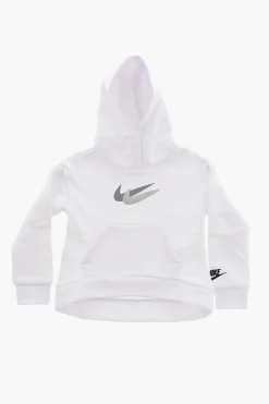 Felpa a Tinta Unita in Cotone Garzato con Maxi Tasca a Toppa>Nike KIDS Best