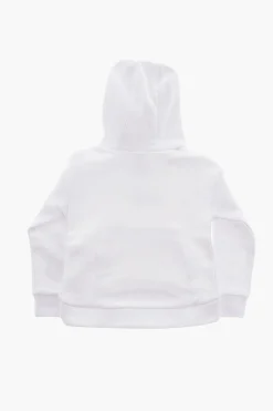 Felpa a Tinta Unita in Cotone Garzato con Maxi Tasca a Toppa></noscript>Nike KIDS Best